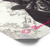 Hartenkoningin Poster Hartenkunst (Hoek)