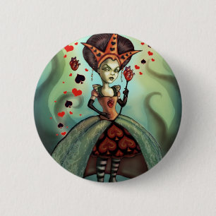 Hartenkoningin Ronde Button 5,7 Cm