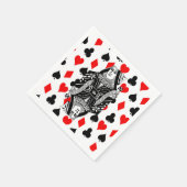 Hartenkoningin Servetten (Hoek)