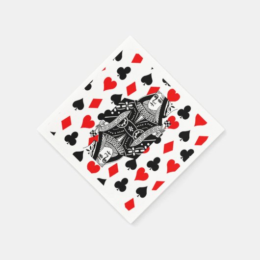 Hartenkoningin Servetten (Hoek)