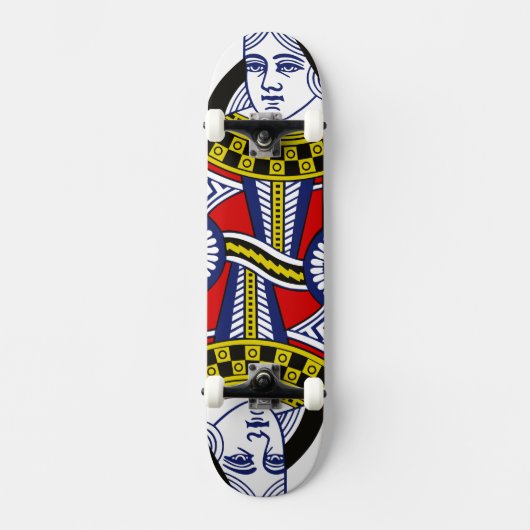 Hartenkoningin Skateboard (Voorkant)