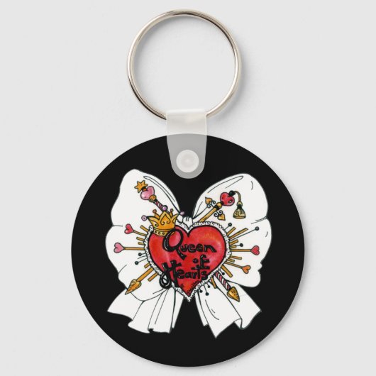 Hartenkoningin Sleutelhanger (Voorkant)