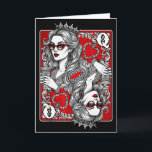 Hartenkoningin Speelkaart Koffie Liefhebber Gokken Kaart<br><div class="desc">Hartenkoningin Speelkaart Koffie Liefhebber Gokken Valentijnsdag</div>