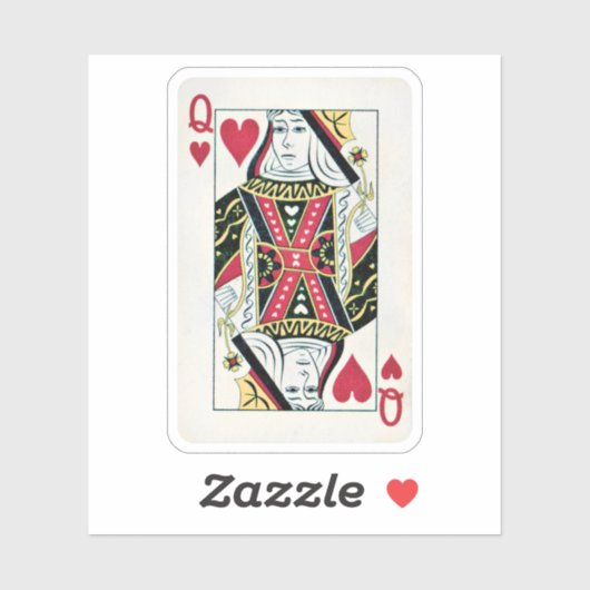 Hartenkoningin Sticker (Vel)