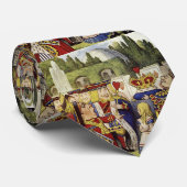 Hartenkoningin Stropdas (Opgerold)