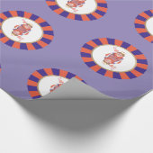 Hartenkoningin Sunburst Cadeaupapier (Hoek)