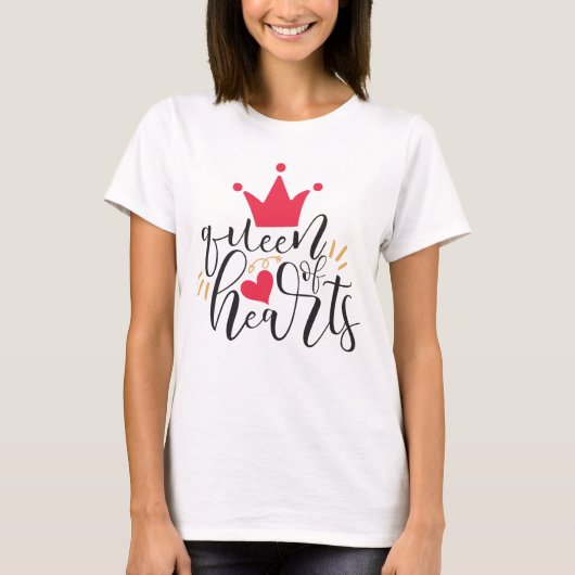 Hartenkoningin T-shirt (Voorkant)
