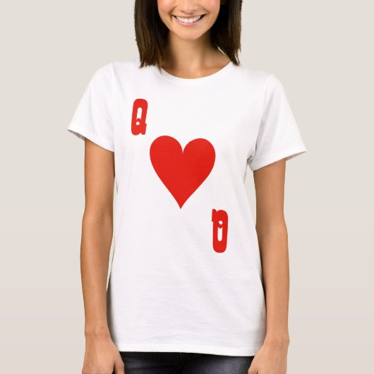Hartenkoningin T-Shirt (Voorkant)