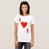 Hartenkoningin T-Shirt (Voorkant volledig)