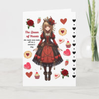 Hartenkoningin Taarten Valentijnkaart