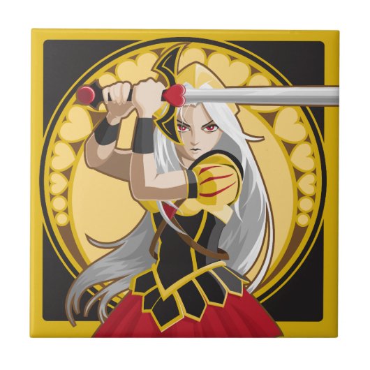 Hartenkoningin Tegeltje (Voorkant)