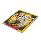 Hartenkoningin Tegeltje (Zijkant)