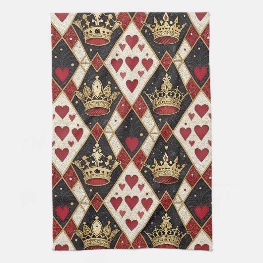 Hartenkoningin Theedoek (Verticaal)