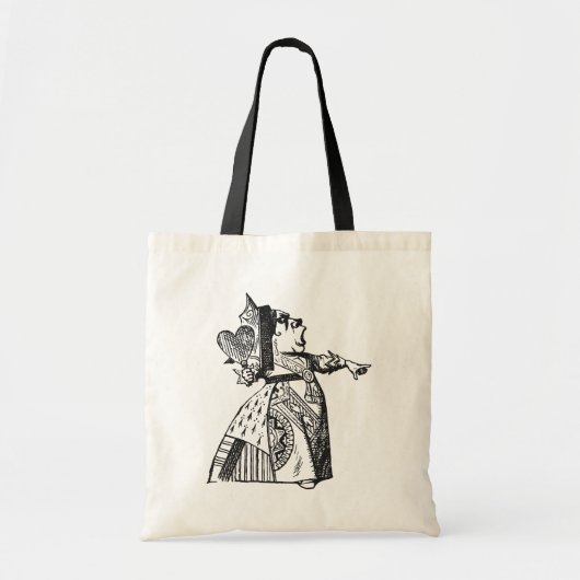 Hartenkoningin Tote Bag (Voorkant)