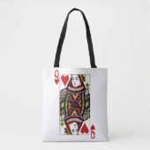 Hartenkoningin Tote Bag (Voorkant)