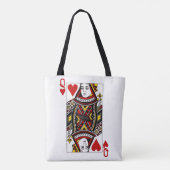 Hartenkoningin Tote Bag (Achterkant)