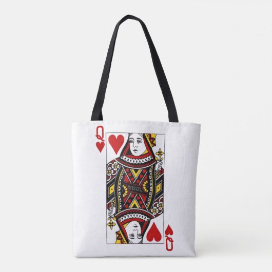 Hartenkoningin Tote Bag (Achterkant)