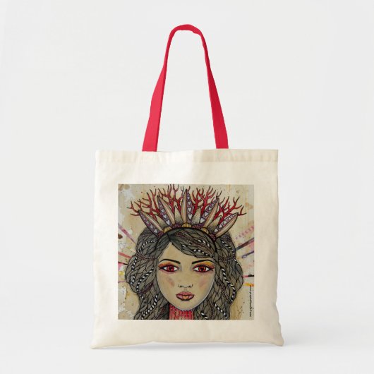 Hartenkoningin Tote Bag (Voorkant)