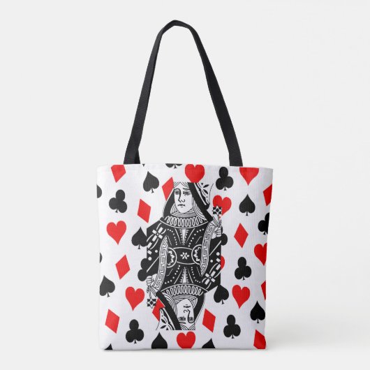 Hartenkoningin Tote Bag (Achterkant)