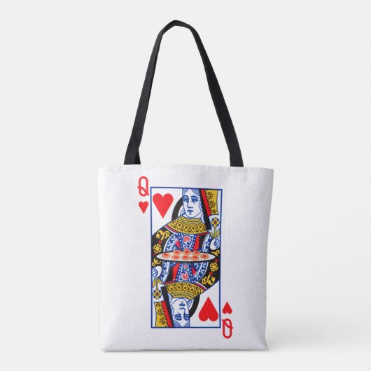 Hartenkoningin Tote Bag (Achterkant)