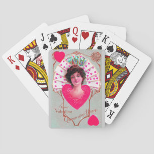 HARTENKONINGIN,Valentijnsdag Pokerkaarten