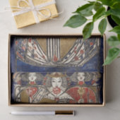 Hartenkoningin van Margaret Macdonald Mackintosh Tissuepapier (Geschenk)