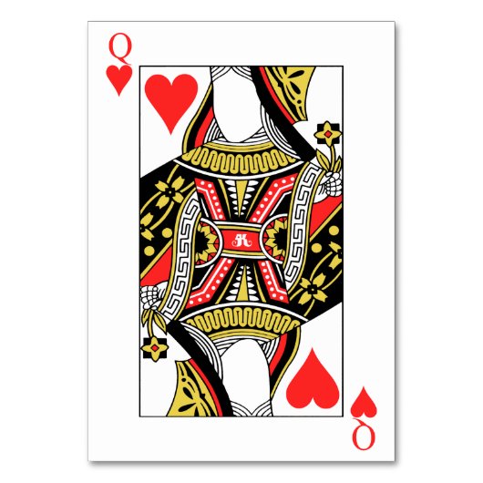 Hartenkoningin - Voeg je Afbeelding toe Kaart (Voorkant)