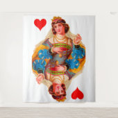 Hartenkoningin Wandkleed (Voorkant)