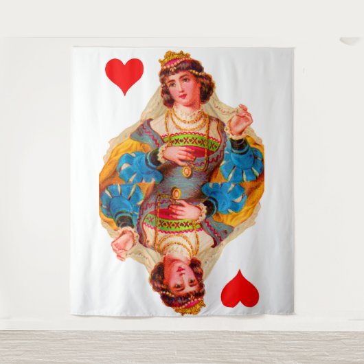 Hartenkoningin Wandkleed (Voorkant)