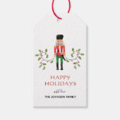 Hartenkraker Prettige feestdagen Gift Labels Cadeaulabel (Voorkant)