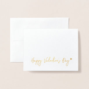 Hartenkrans Valentijnskaart van goud folie Kaarten