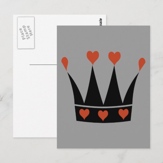 Hartenkroon Briefkaart (Voorkant / Achterkant)