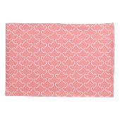 Hartenkussen Hoesje met aangepaste kleuren Kussensloop (Achterkant)