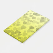 Hartenpatroon 22 post-it® notes (Schuin)