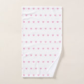 Hartenpatroon Bad Handdoek (Handdoek)