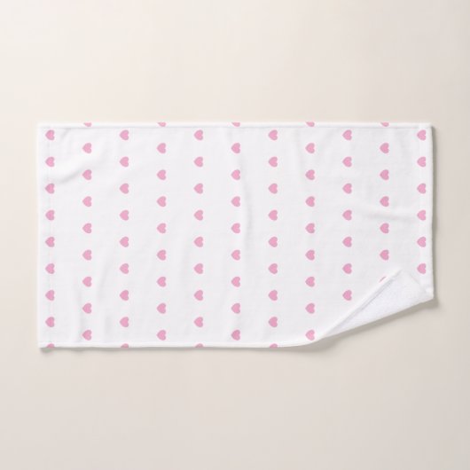 Hartenpatroon Bad Handdoek (Handdoek)