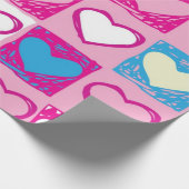 Hartenpatroon Cadeaupapier (Hoek)