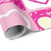 Hartenpatroon Cadeaupapier (Rol Hoek)