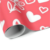 Hartenpatroon Cadeaupapier (Rol Hoek)