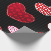 Hartenpatroon Cadeaupapier (Hoek)