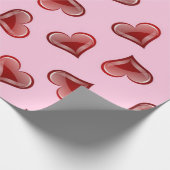 Hartenpatroon Cadeaupapier (Hoek)