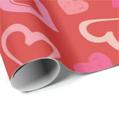 Hartenpatroon Cadeaupapier (Rol Hoek)