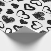 Hartenpatroon Cadeaupapier (Hoek)
