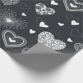 Hartenpatroon Cadeaupapier (Hoek)
