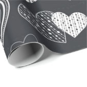 Hartenpatroon Cadeaupapier (Rol Hoek)