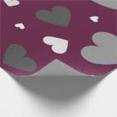 Hartenpatroon Cadeaupapier (Hoek)