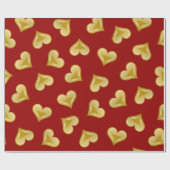 Hartenpatroon Cadeaupapier (Vlak)