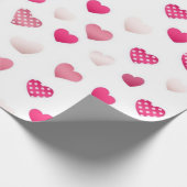 Hartenpatroon Cadeaupapier (Hoek)