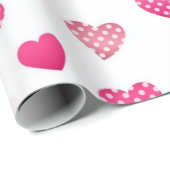 Hartenpatroon Cadeaupapier (Rol Hoek)