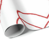 Hartenpatroon Cadeaupapier (Rol Hoek)